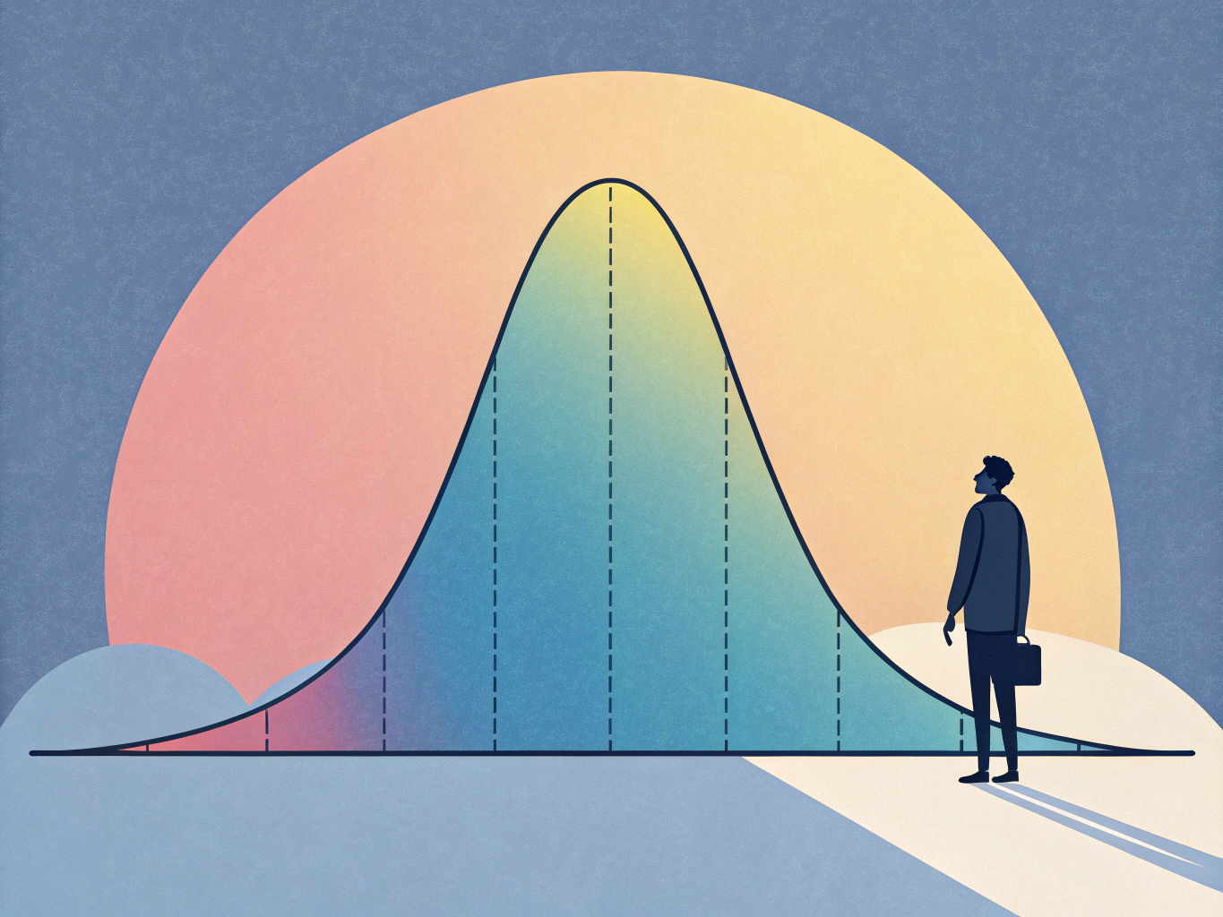 IQ distribution bell curve with Mensa percentile highlighted