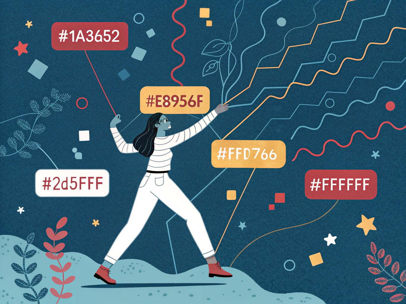 Ordlek visuell representation med transformerande ord och bokstäver