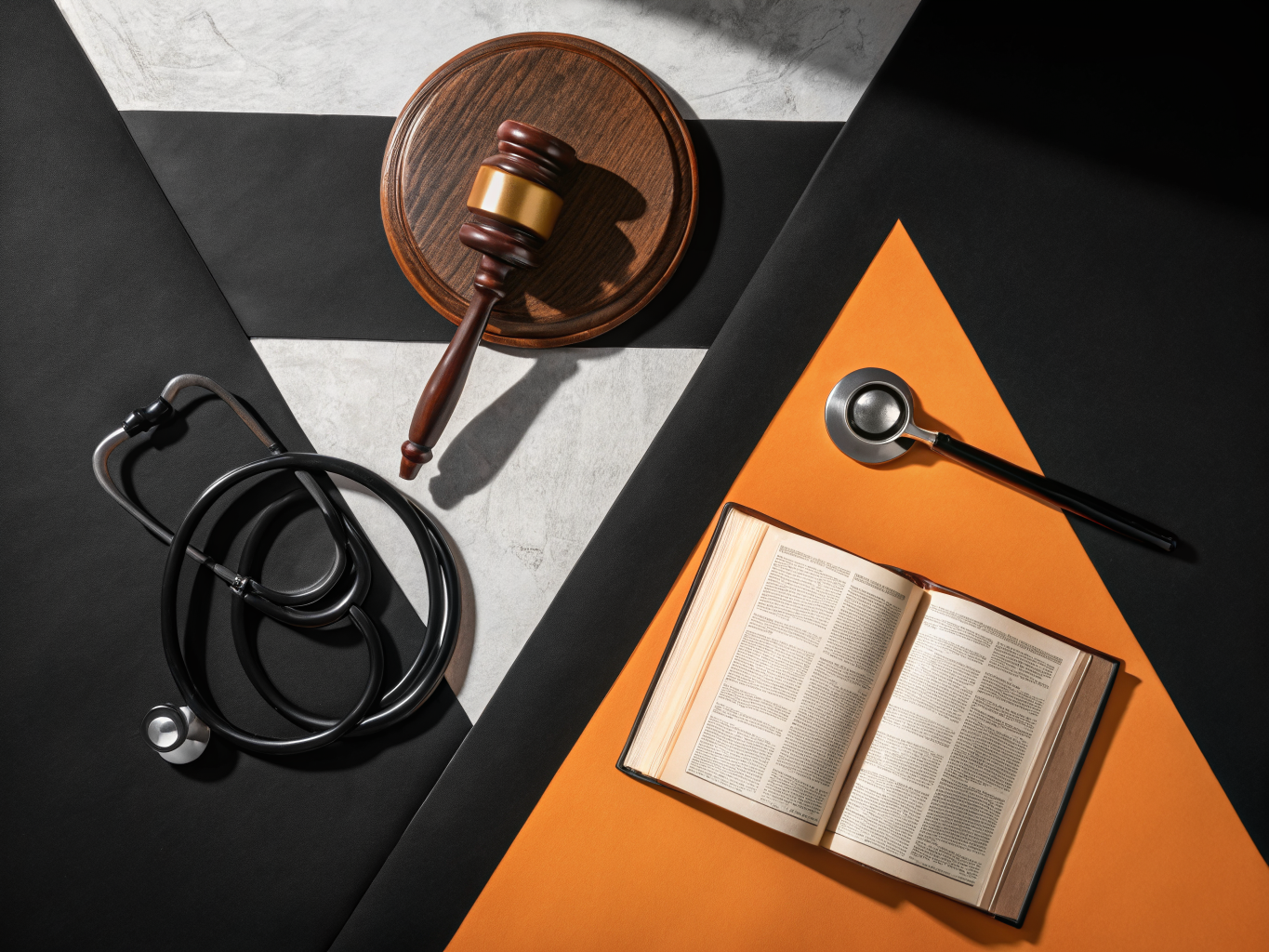 Symboler för jurist, läkare och socionomprogram