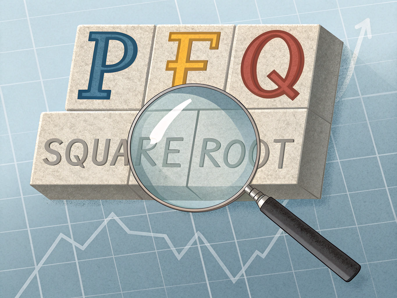 Pq-formeln uppdelad i komponenter för tydlig förklaring