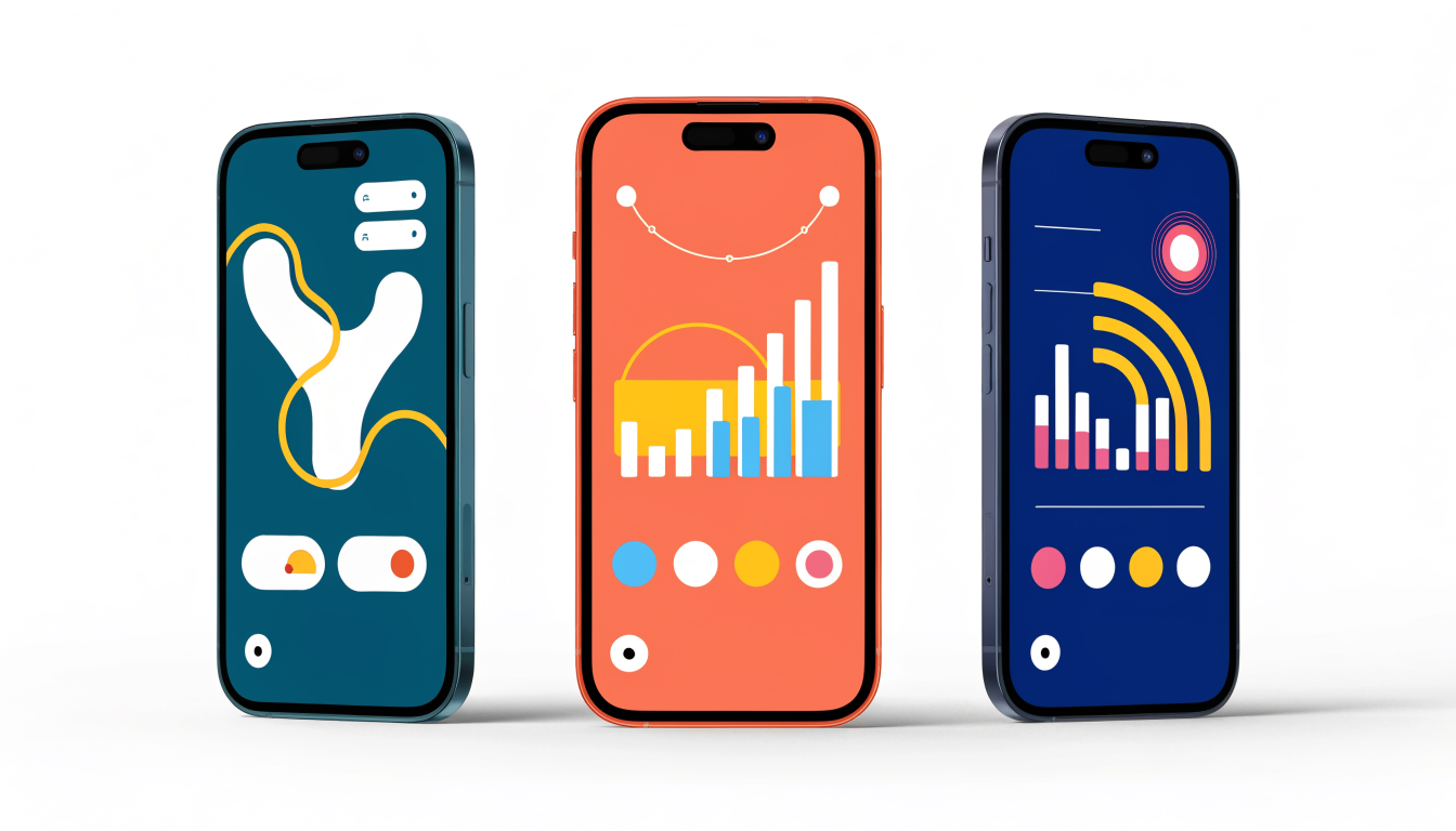 Jämförelse av olika högskoleprovsappar och deras gränssnitt