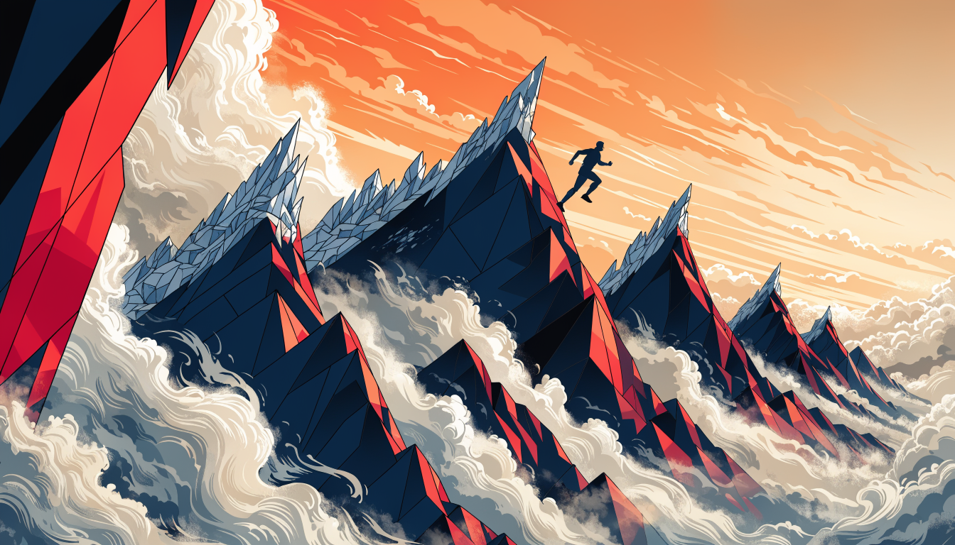 Nybörjares progressiva utveckling från osäkerhet till självförtroende och kompetens