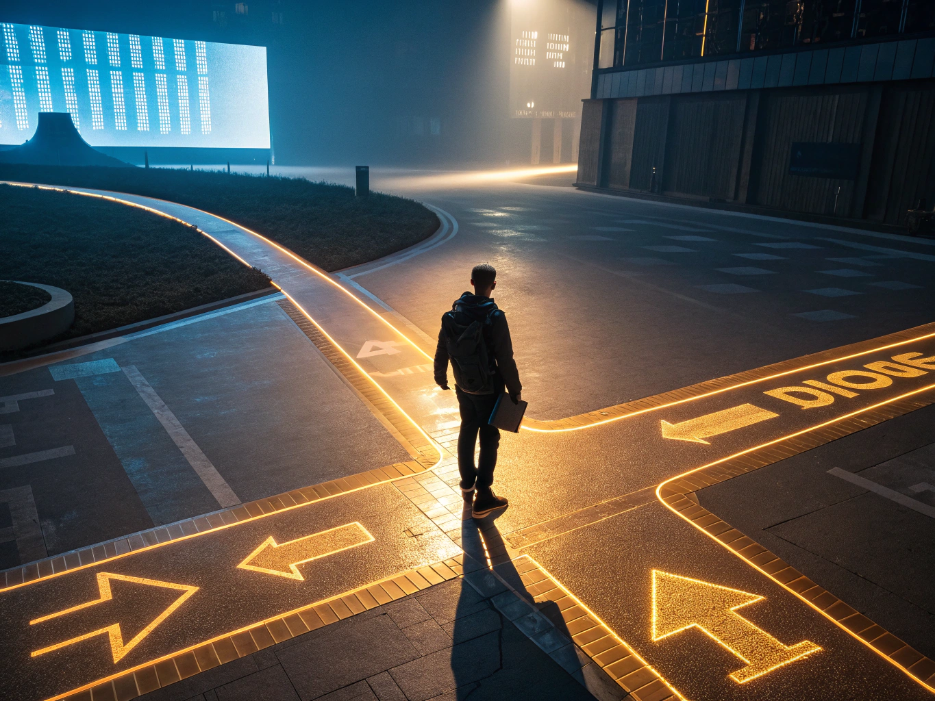 Digital marketer at crossroads between traditional SEO and generative AI search optimization