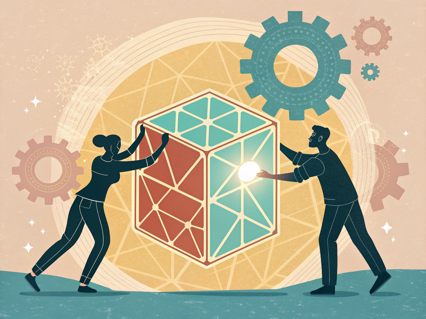Human and AI collaboration in content optimization workflow for best results