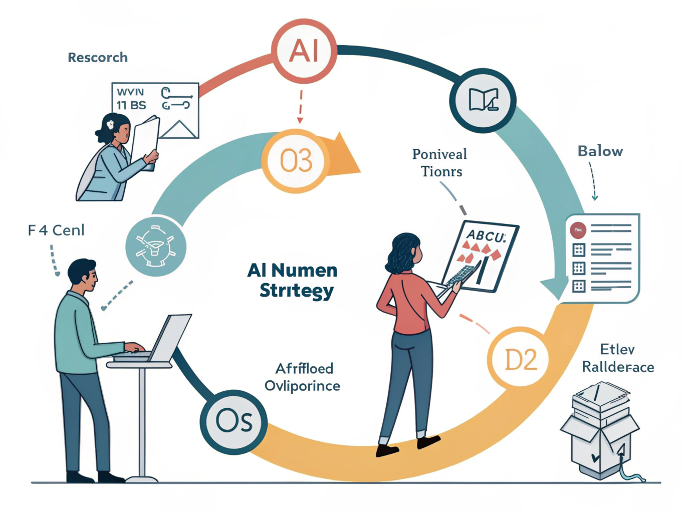 Best practices workflow for implementing AI content strategy tools