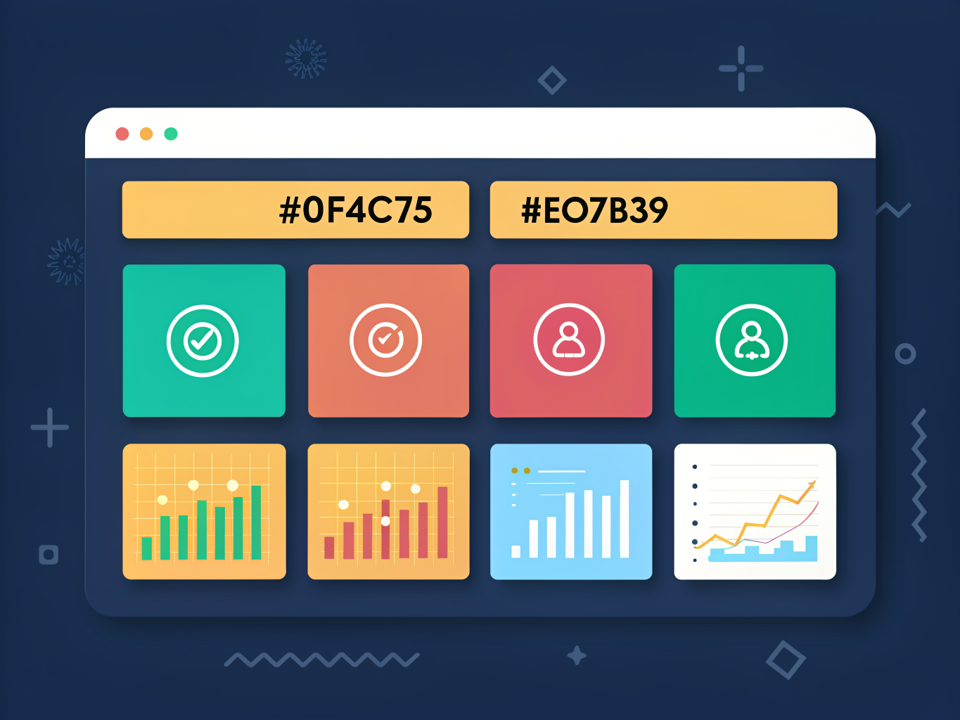 Core features and metrics of an AI content optimization platform dashboard