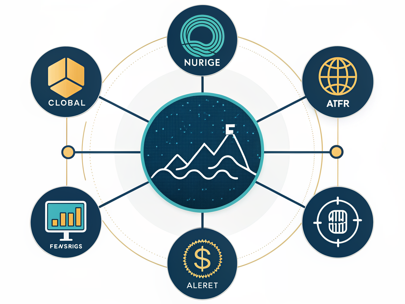 Comparison visualization of top predictive SEO analytics tools and their specializations
