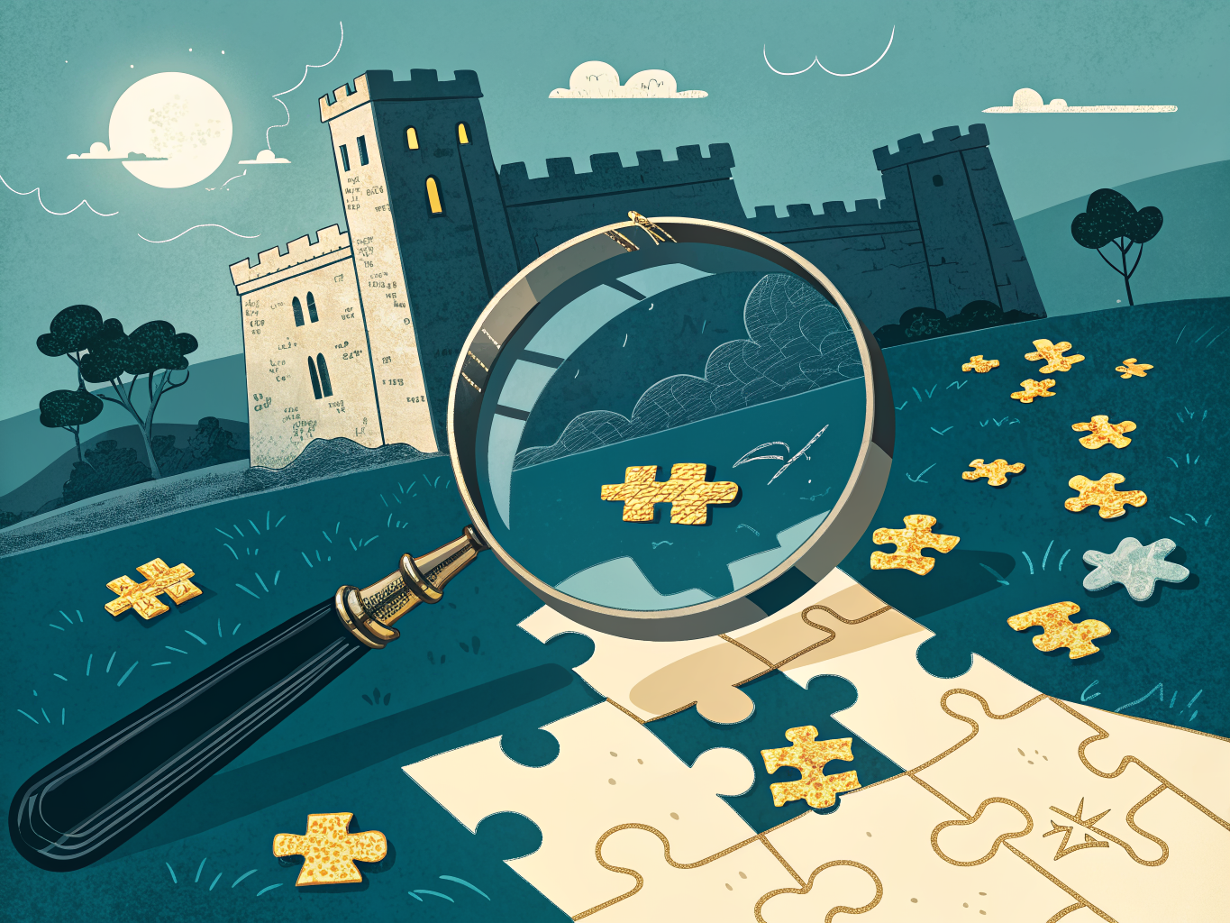 Content gap analysis revealing hidden opportunities in competitor content strategy