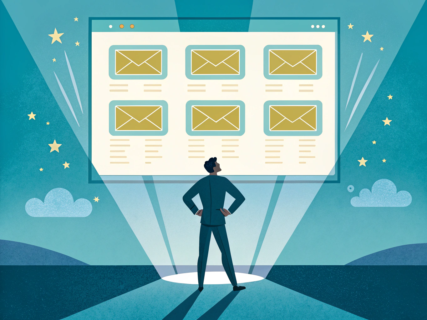 LinkedIn Sponsored Messaging professional communication interface representing direct inbox delivery