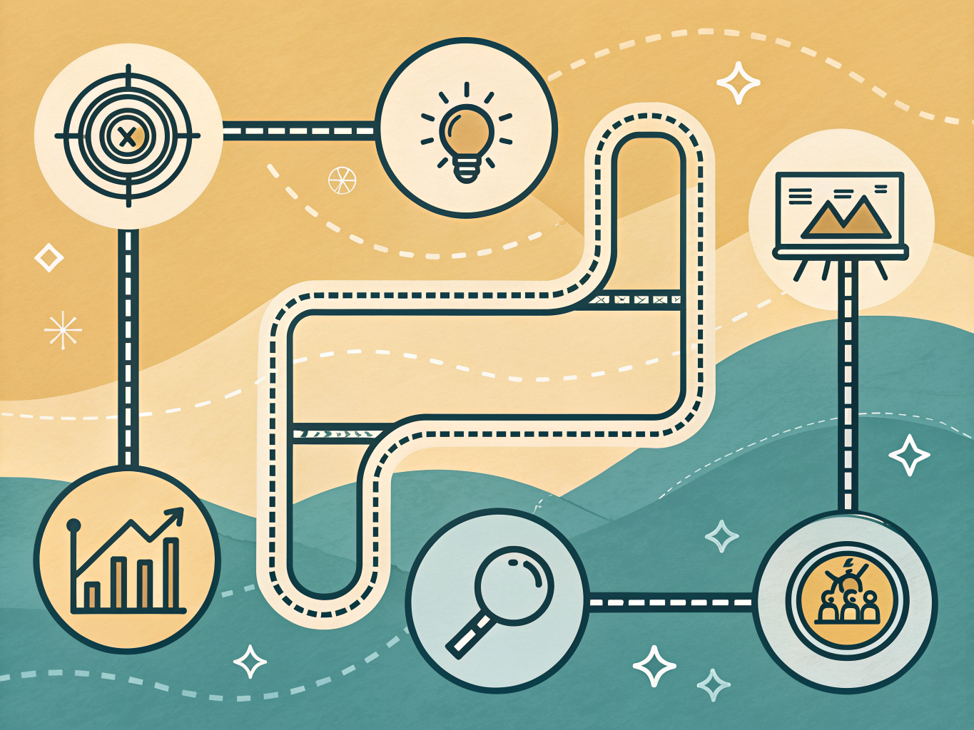 LinkedIn influencer marketing strategy implementation framework with five key steps