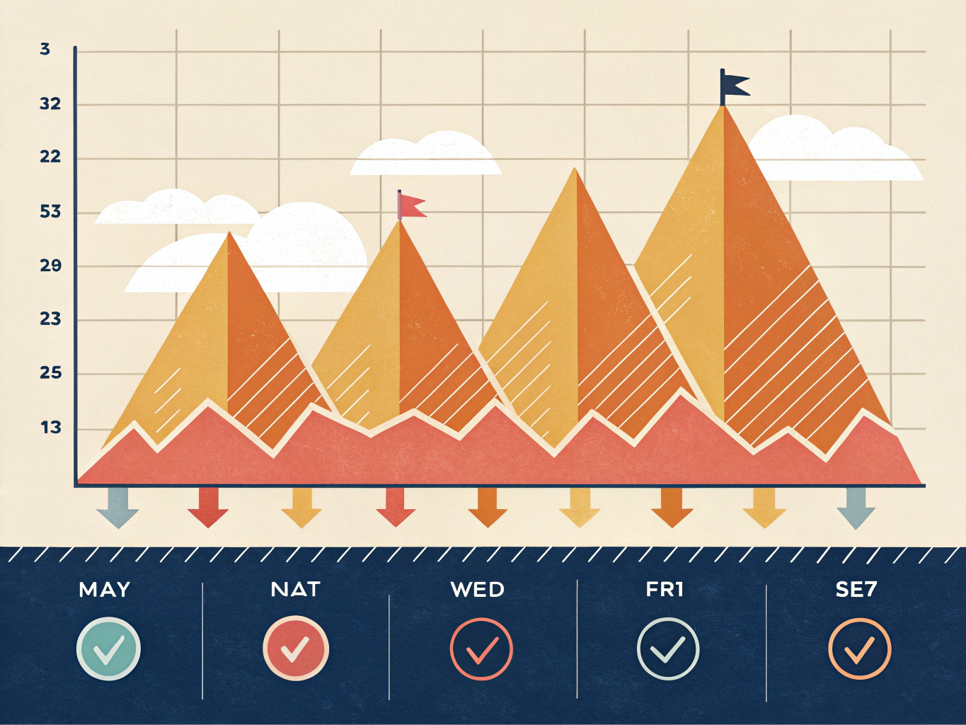 30-day action plan for implementing LinkedIn message templates with measurable progress