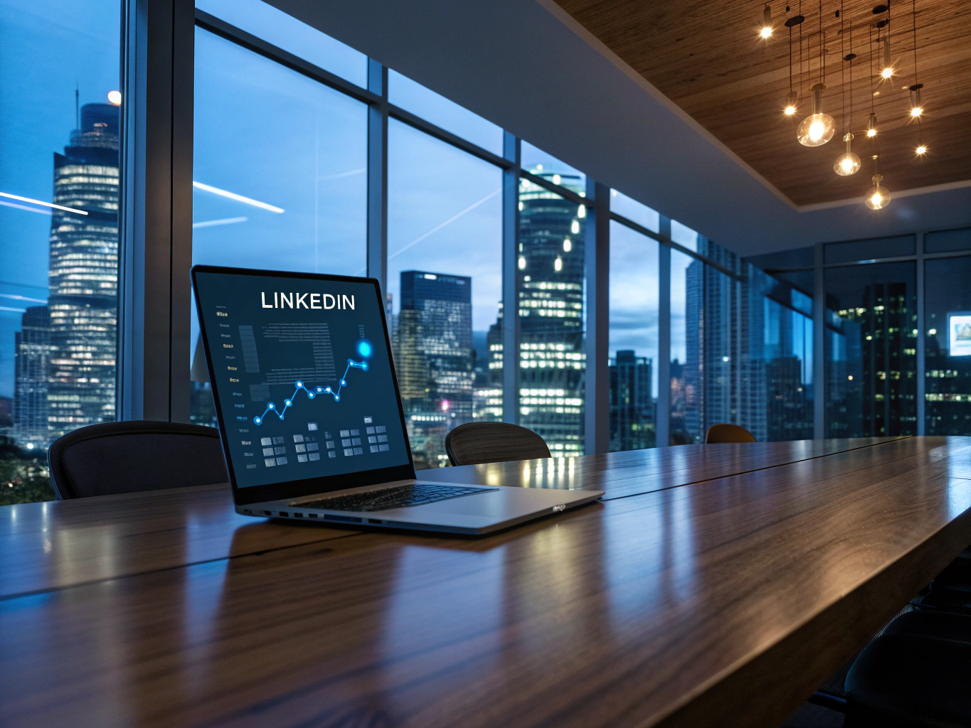 Advanced LinkedIn company page strategy with analytics dashboard and premium features