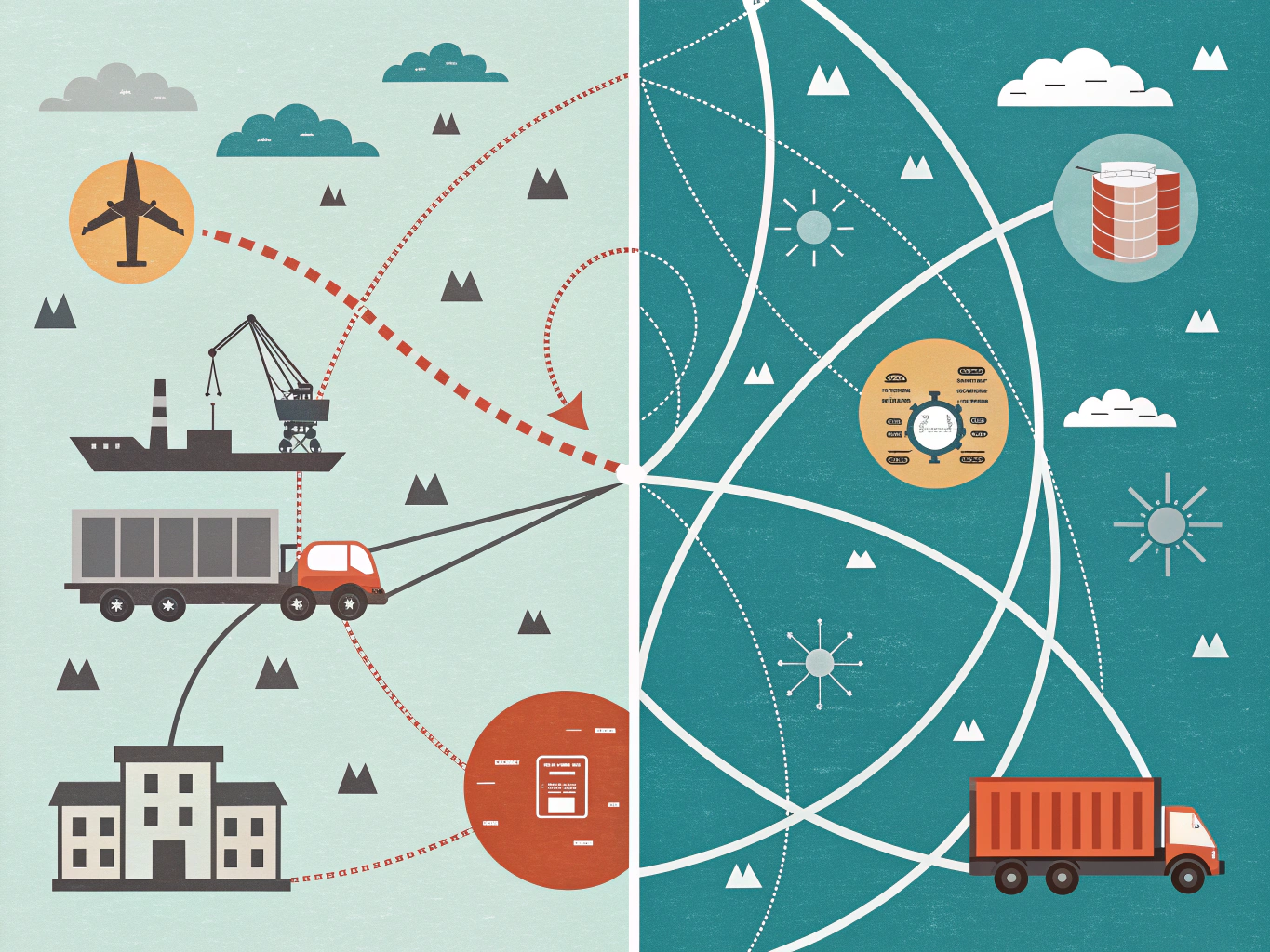 Comparison of reactive vs. predictive supply chain analytics approaches