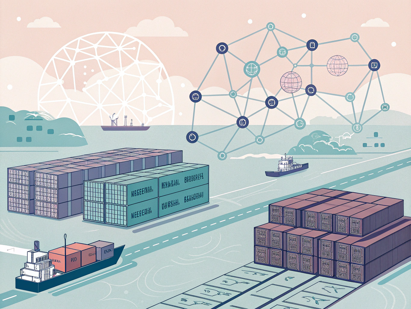 Future vision of AI-powered, autonomous supply chain systems