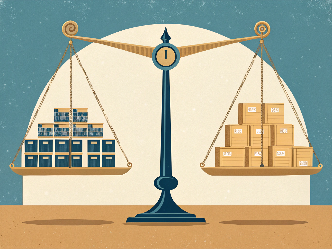 Optimal inventory levels achieved through predictive analytics balancing supply and demand