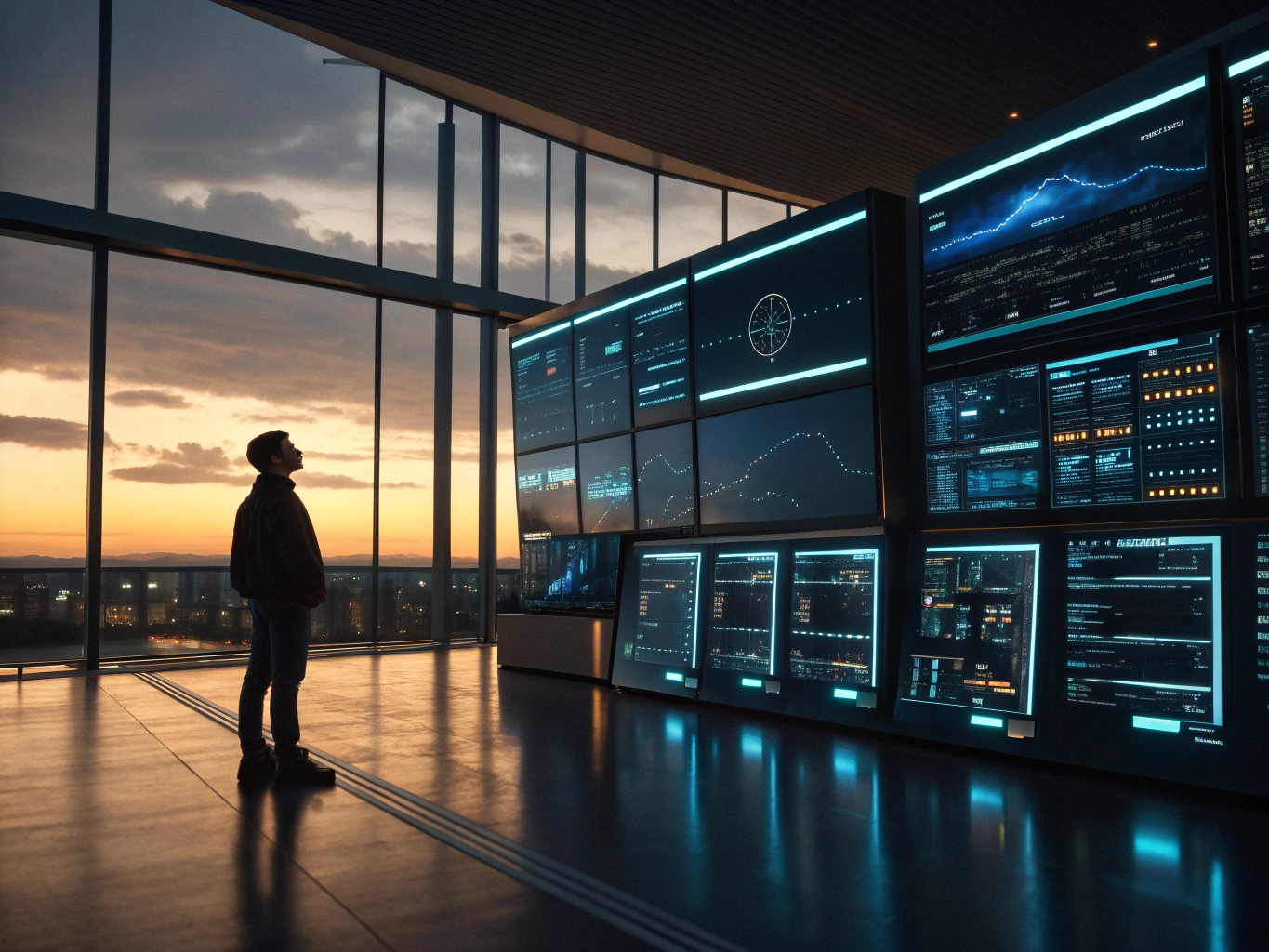 Real-time analytics command center with live data dashboards and streaming insights
