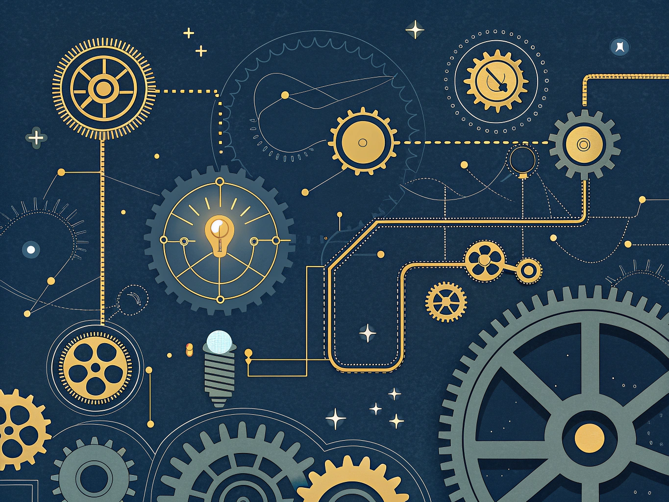 Predictive maintenance analytics identifying equipment failures before they occur