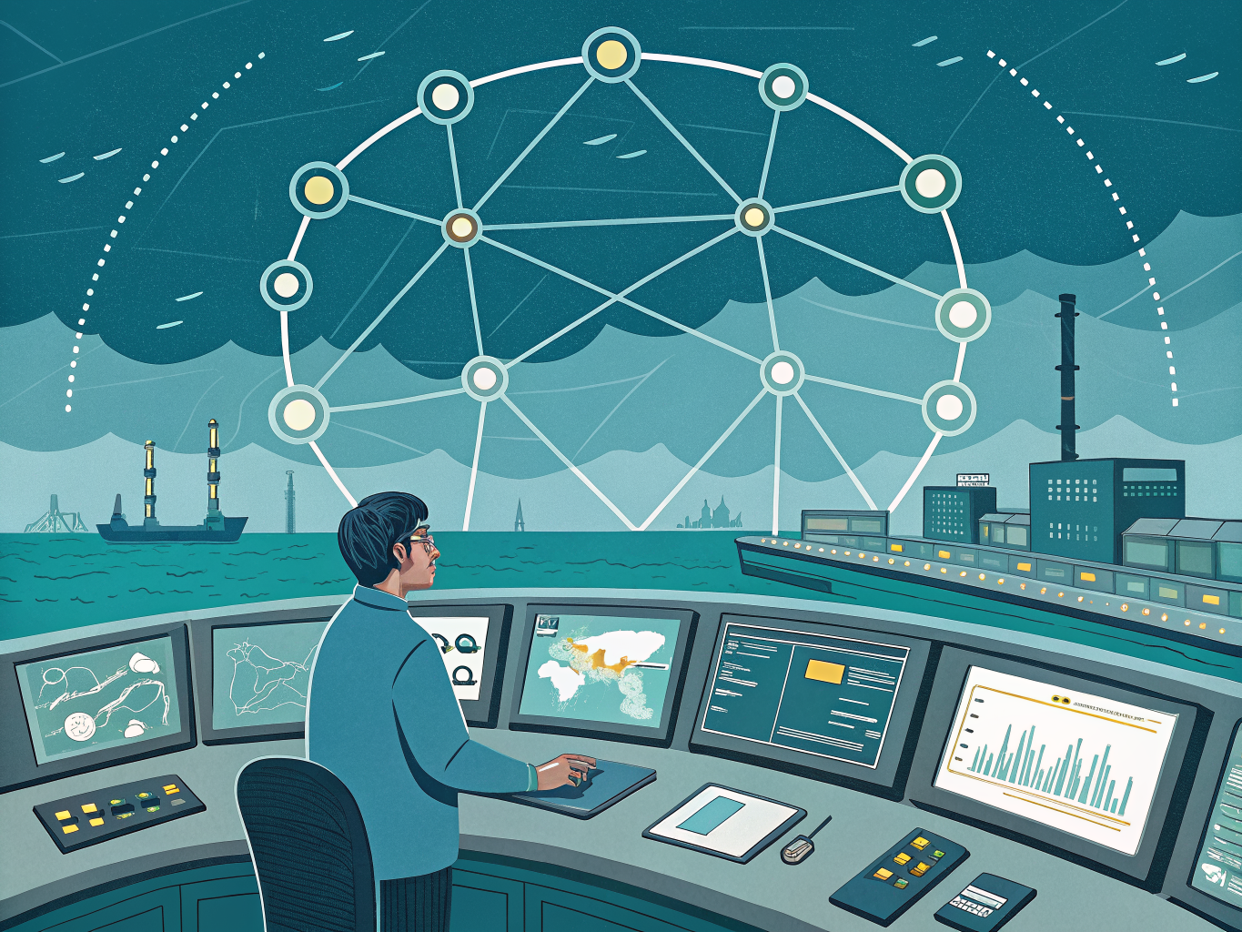 Enterprise disruption prediction tools integrate multiple data sources for real-time visibility