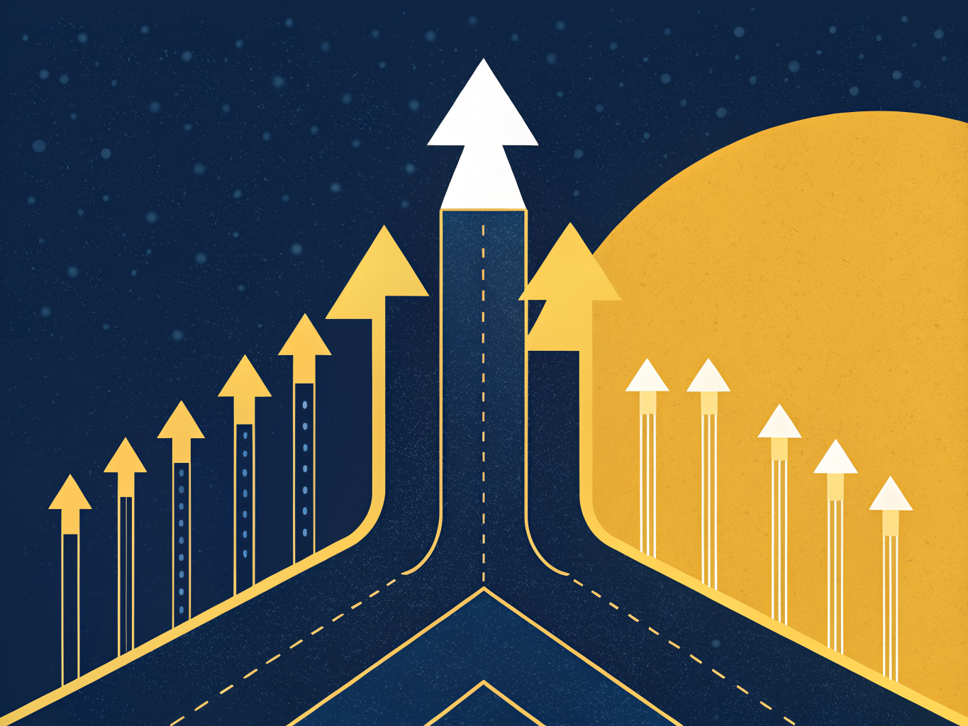 Future of resource allocation analytics showing continuous optimization and competitive advantage