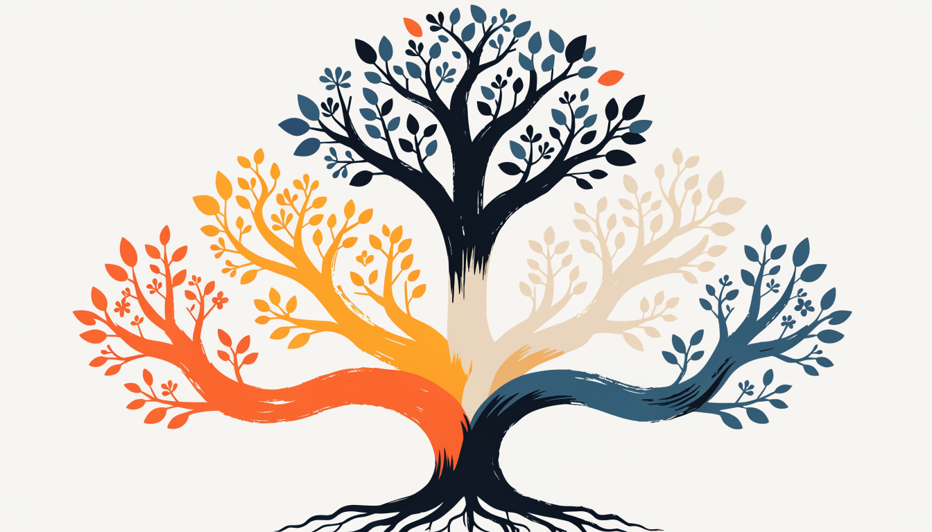Illustration of Google Analytics alternatives branching out from main tool