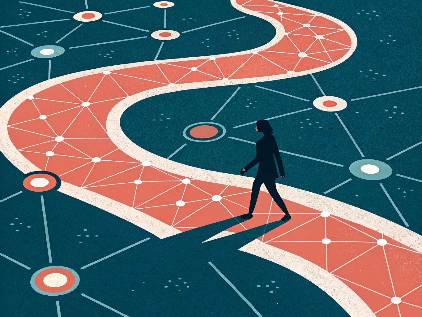 Customer experience journey with AI-powered touchpoints and data insights in 2026