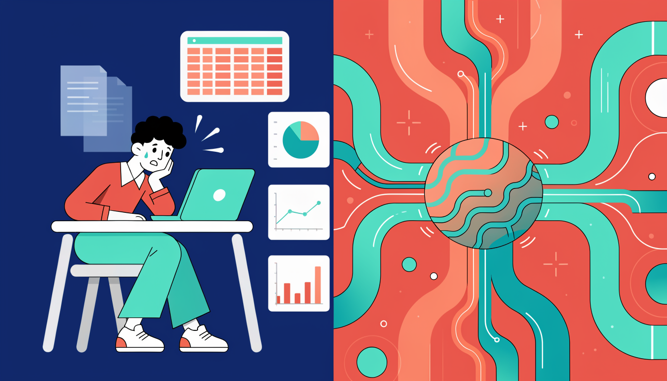 Comparison of traditional analytics versus AI-powered conversion path analysis