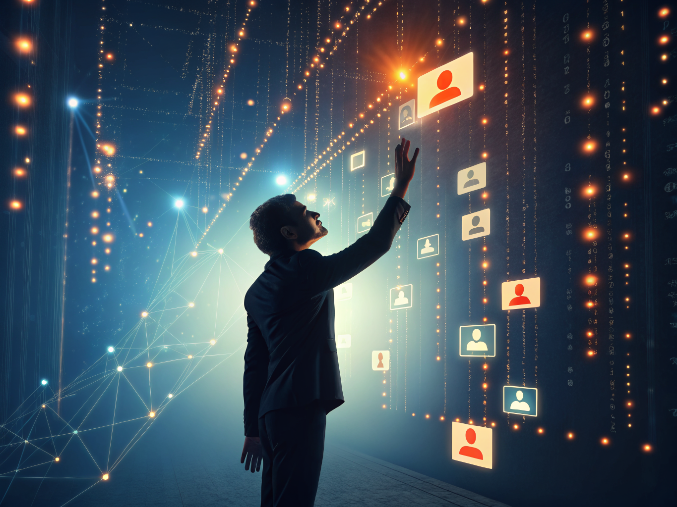 CRM LinkedIn integration connecting sales data and professional networks