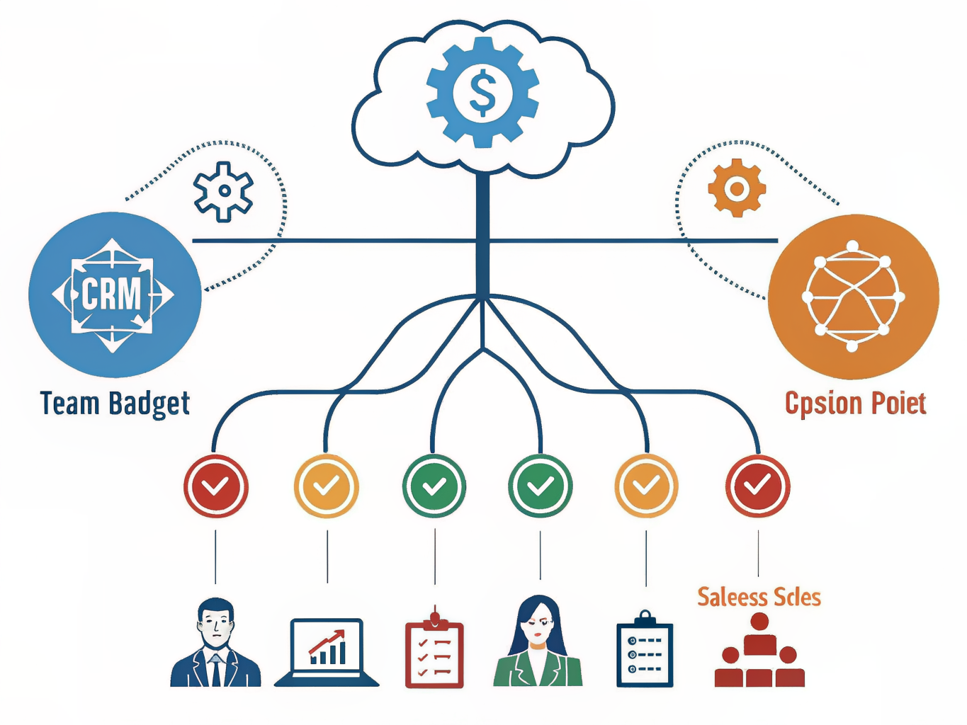 Decision tree for choosing the right LinkedIn CRM integration based on team needs