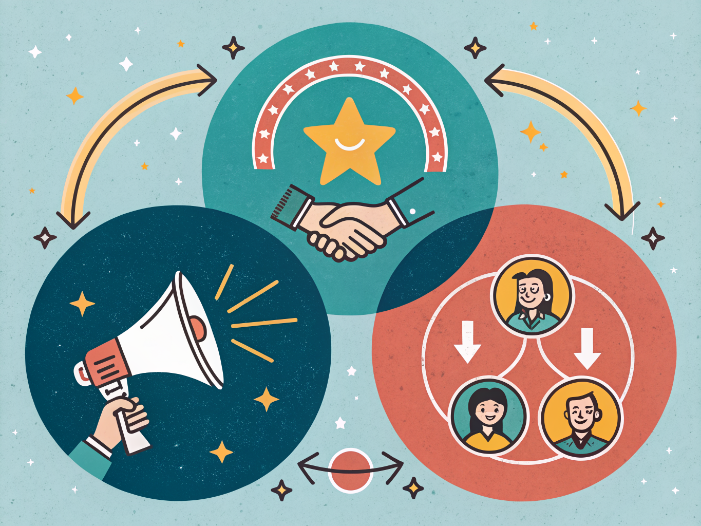 Employee advocacy benefits marketing sales and recruitment teams through amplified reach and trust