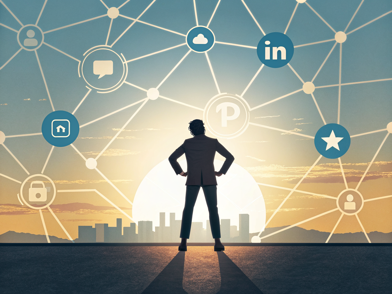 LinkedIn profile optimization success with properly sized banner and professional branding