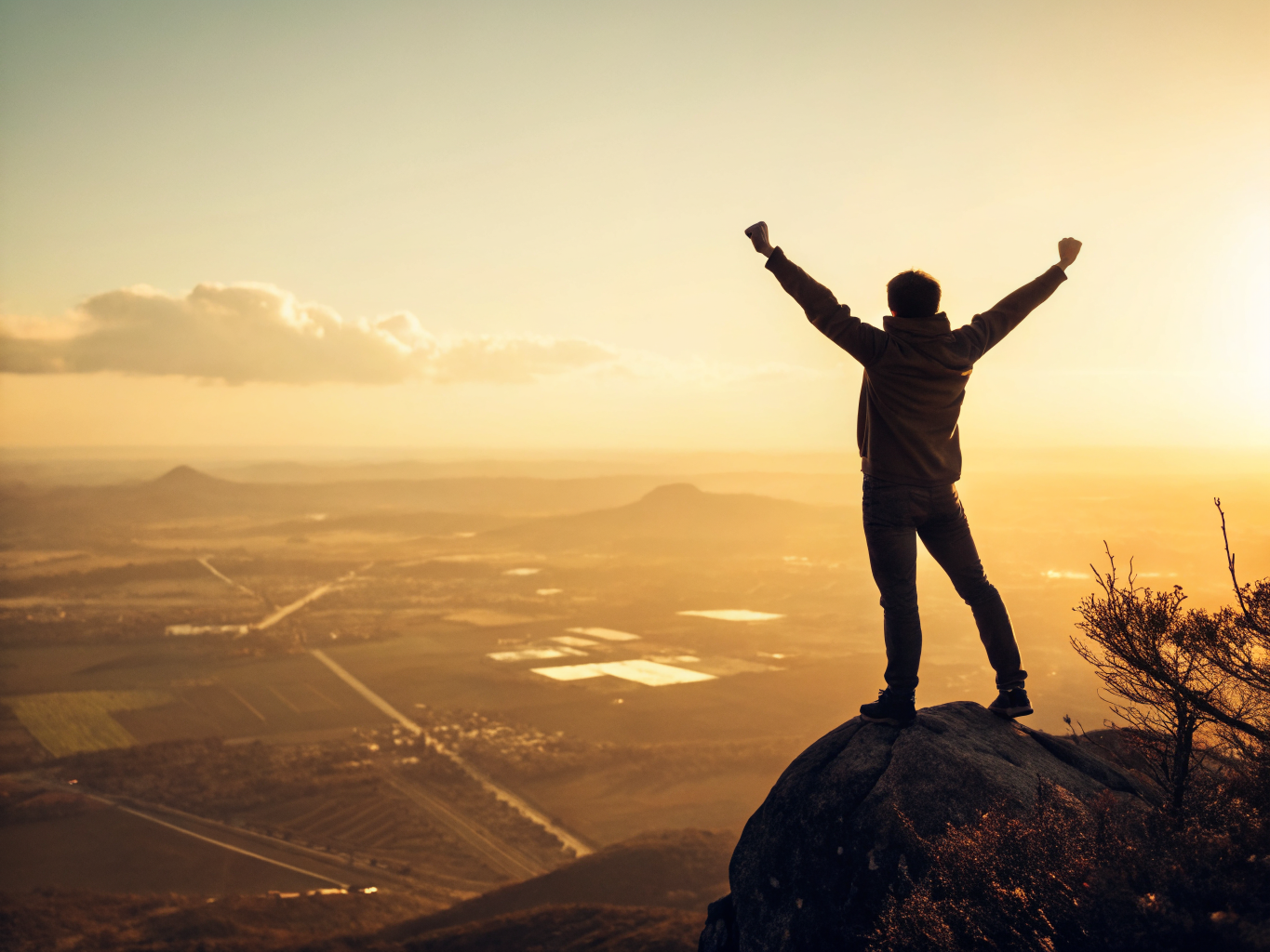 Empowering visual of confident decision-making for LinkedIn growth strategy