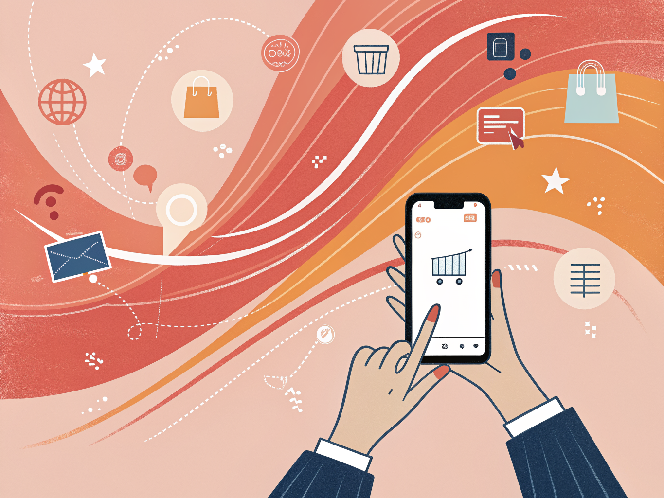 Mobile-first ecommerce optimization and user interaction design