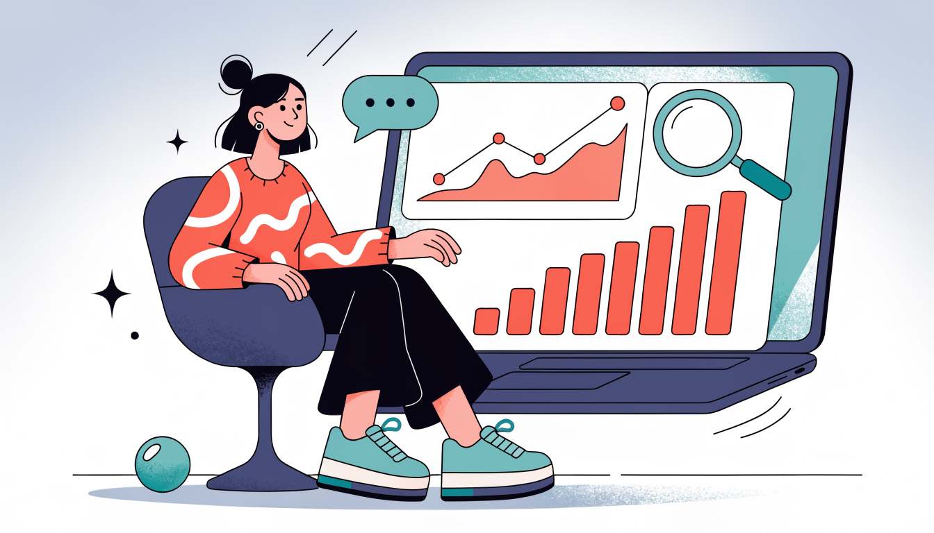 Content performance tracking dashboard showing metrics and analytics