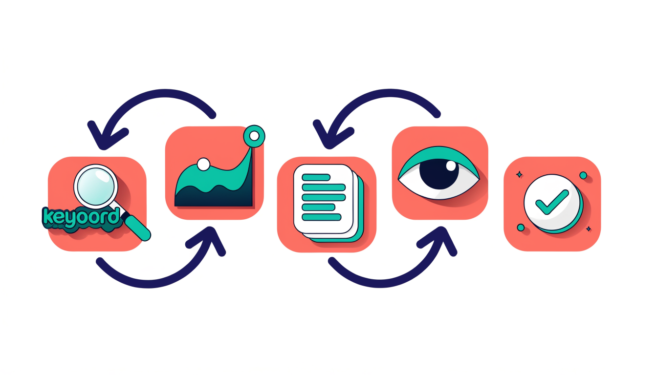 Step-by-step workflow for using keyword difficulty checkers effectively