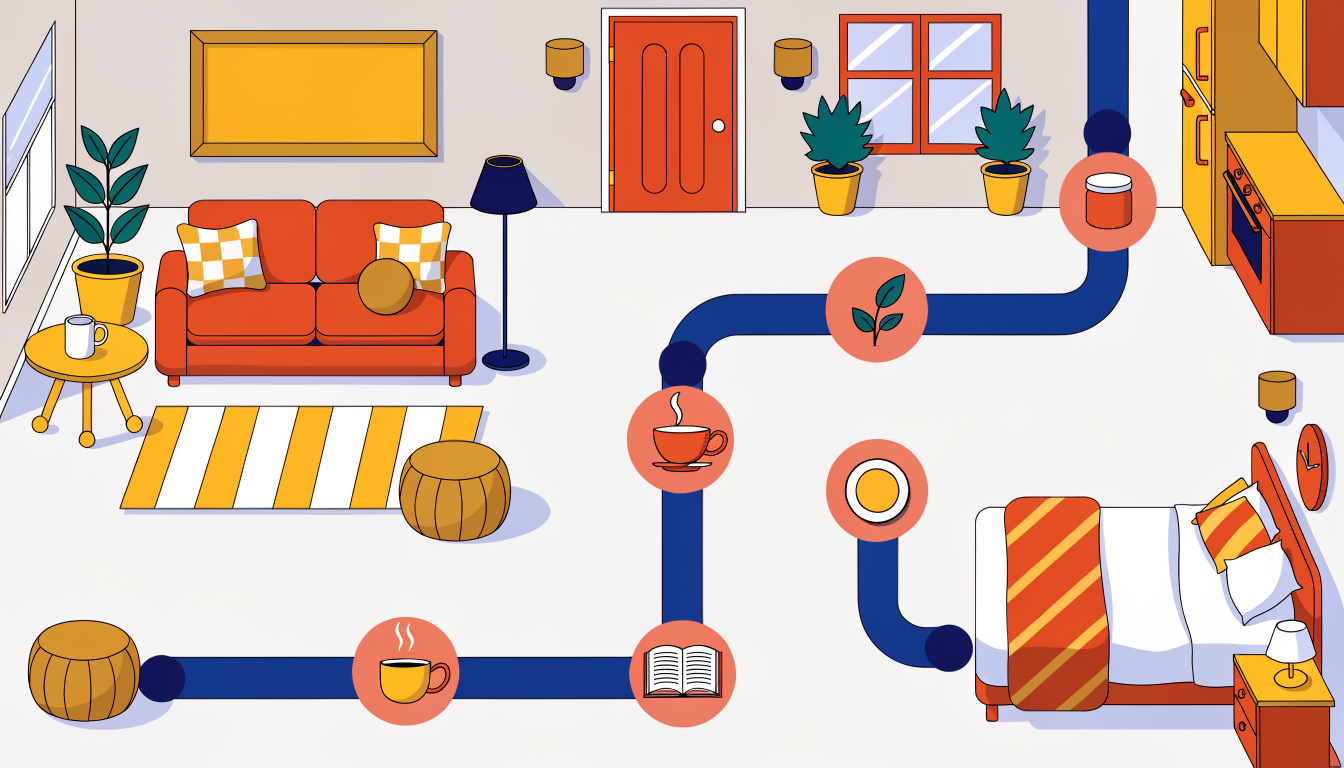 Minnespalats-metoden: en mental väg genom ett bekant rum