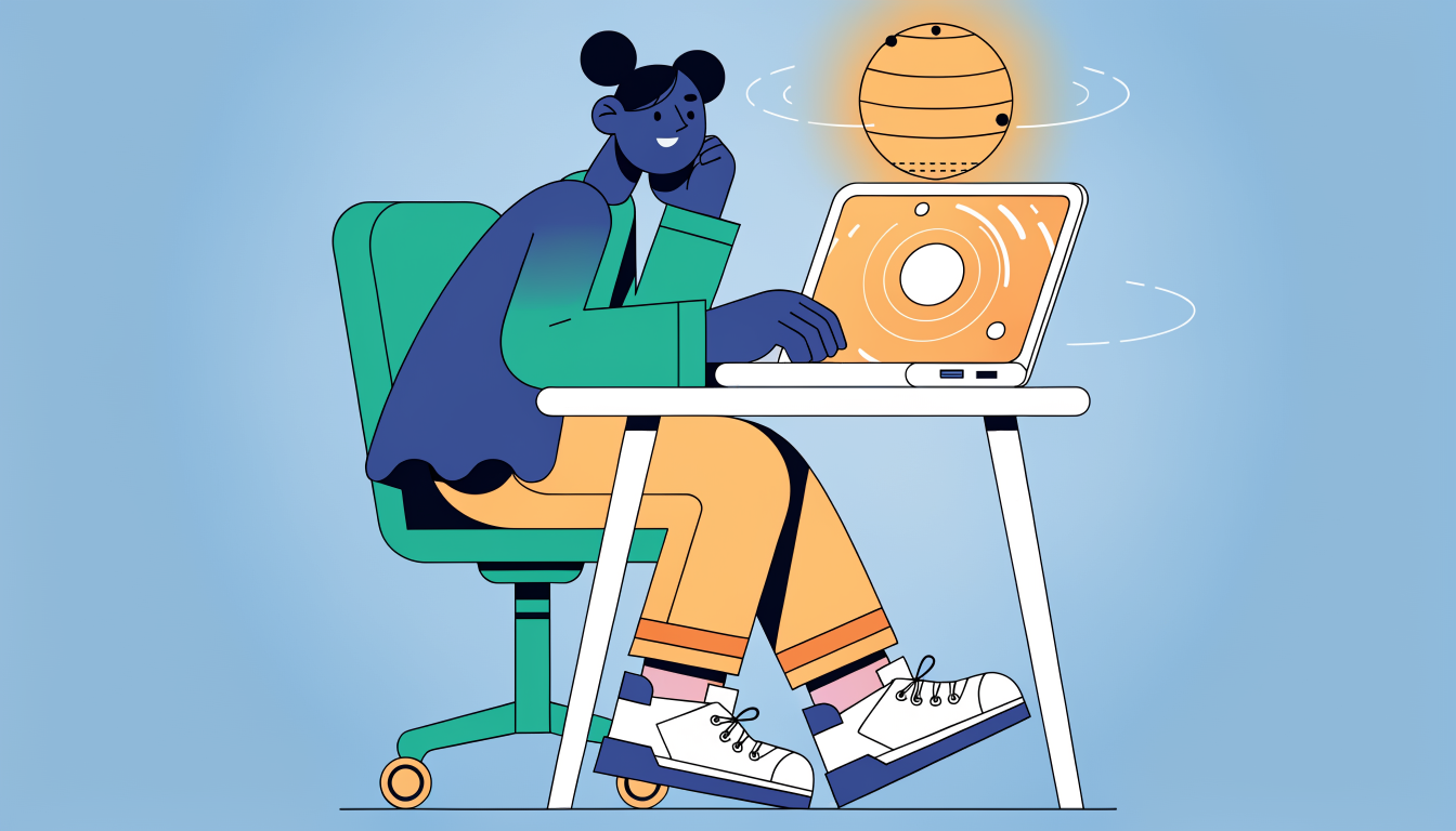 Student managing SAT pacing with digital timer during practice test