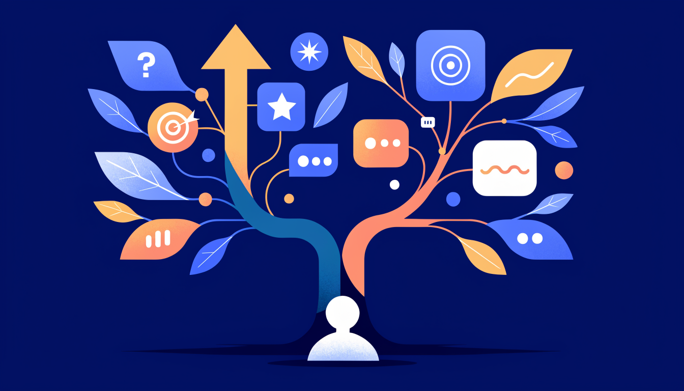 Adaptive testing module branching showing how Module 2 difficulty adjusts based on Module 1 performance