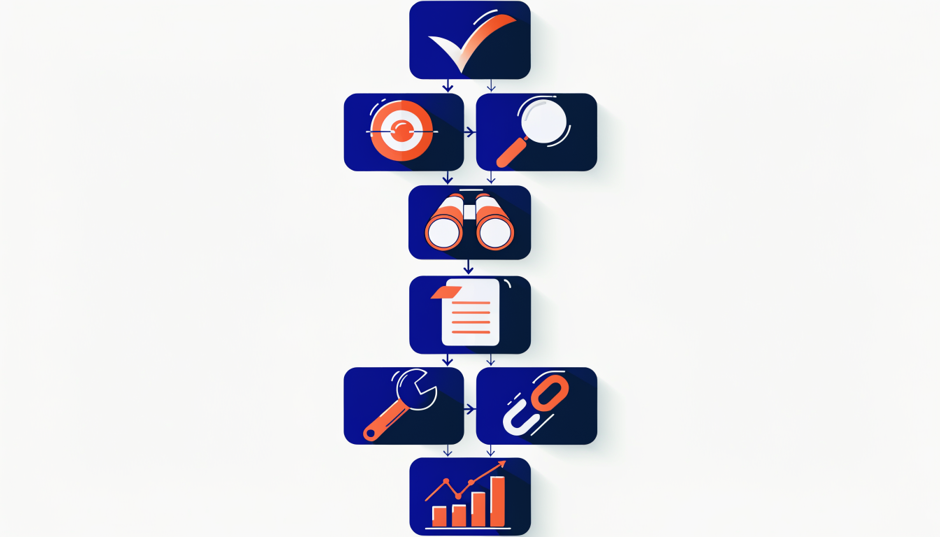 Eight-step SEO strategy building framework