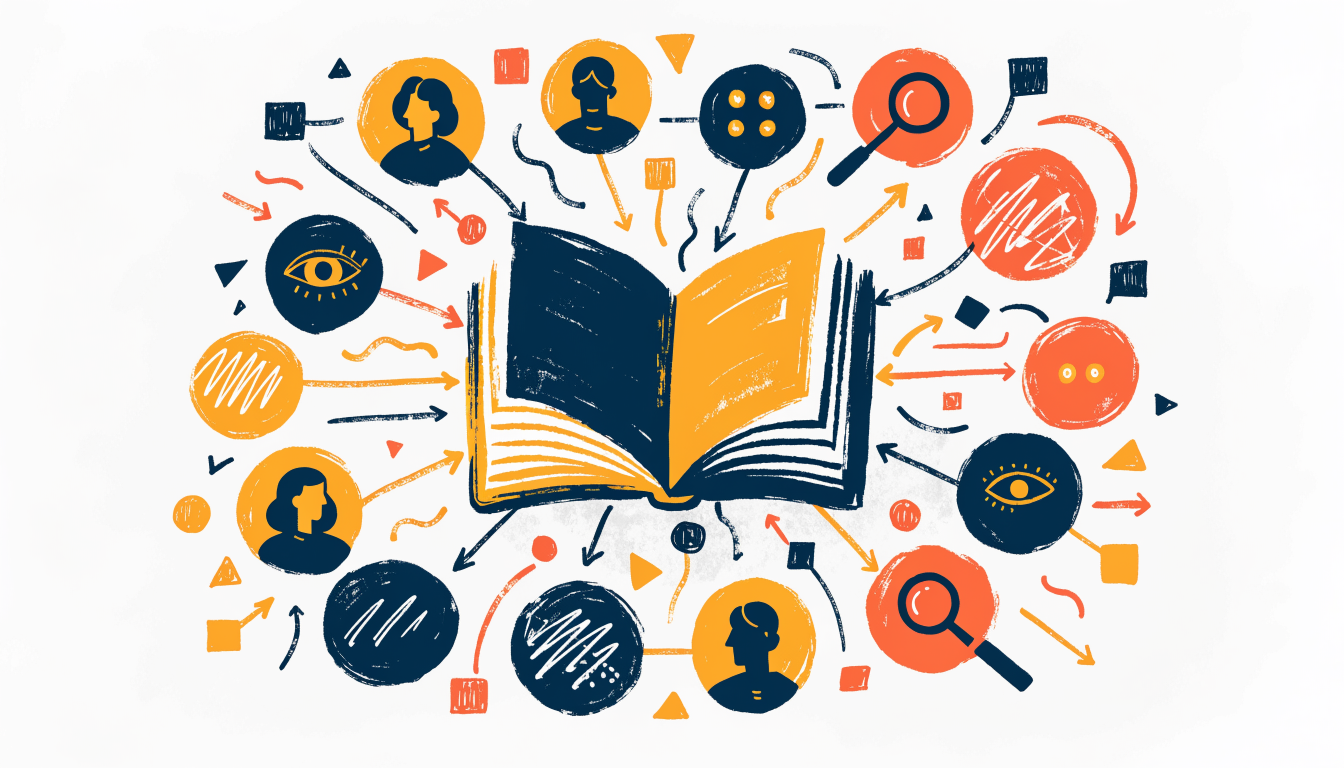 Content strategy SEO framework showing interconnected planning elements