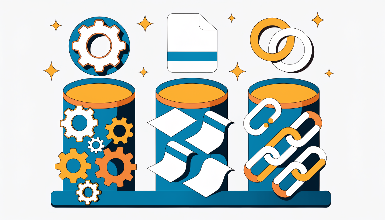 Three pillars of SEO marketing strategy showing technical, on-page, and off-page optimization