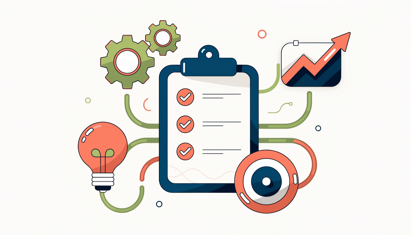 Framework and checklist carousel templates with organized structure and visual hierarchy