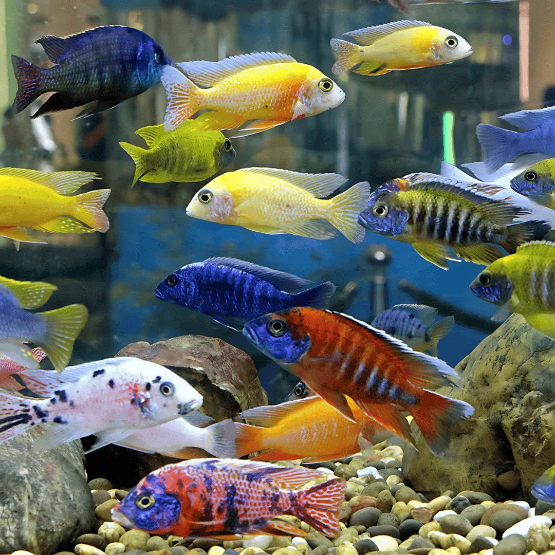 Assorted Peacock Cichlid