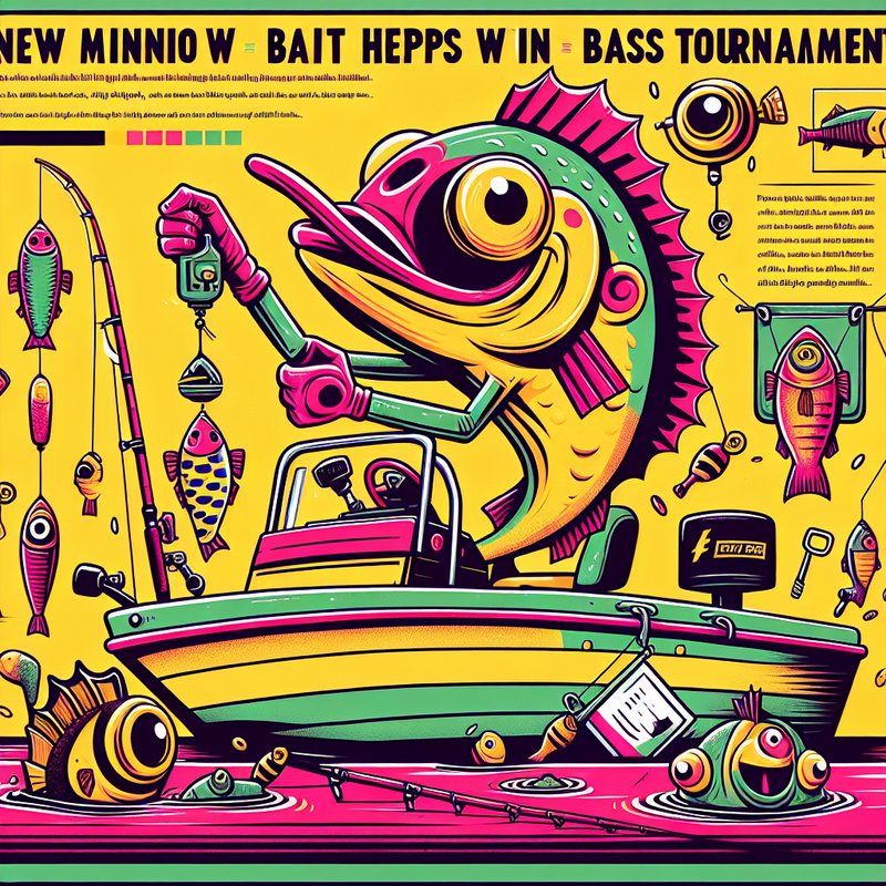New Minnow Bait Helps Angler Win Bass Tournament