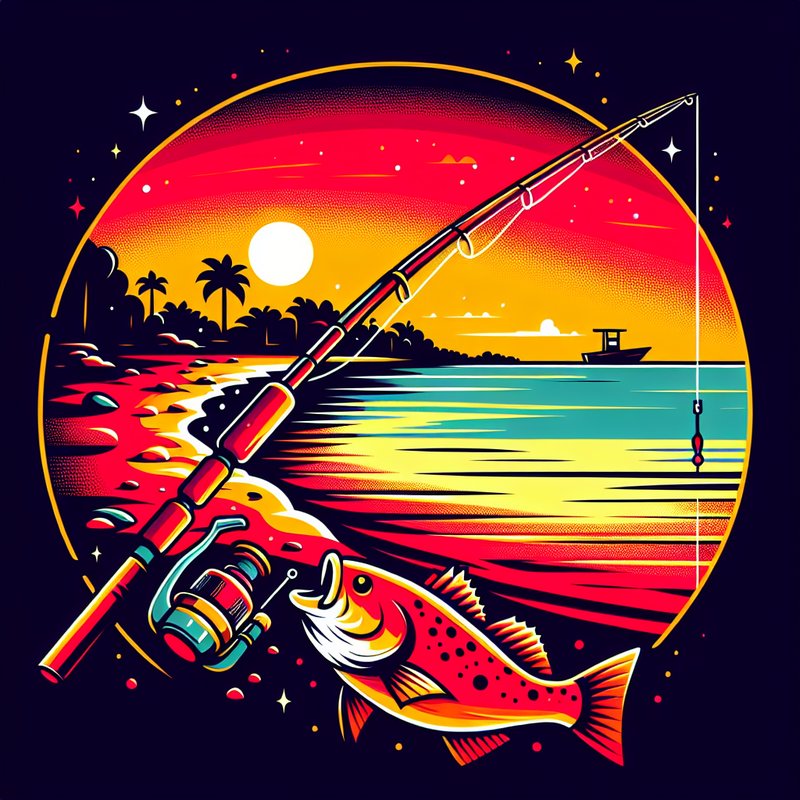 Catching Bull Redfish from Shore at Night featured image