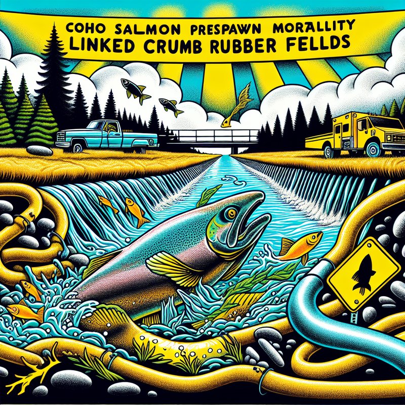 Coho Salmon Prespawn Mortality Linked to Crumb Rubber Fields featured image