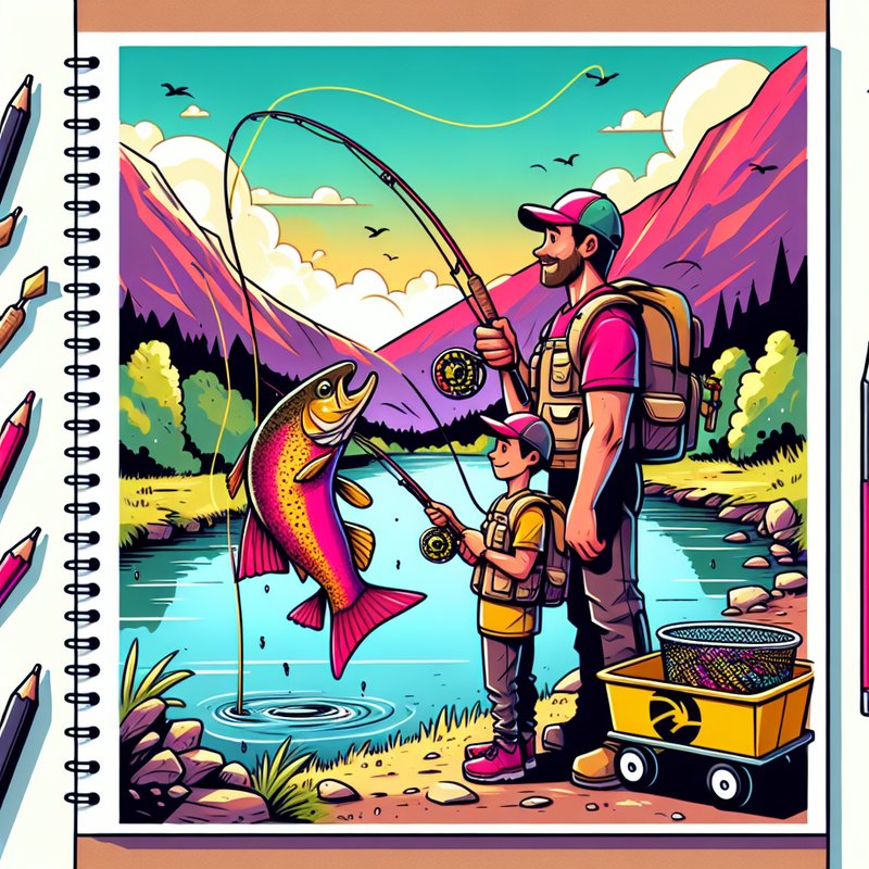 Father Son Bonding Through Trout Fly Fishing featured image