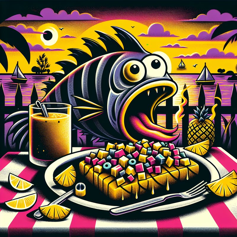 Grilled Fish with Fresh Pineapple Salsa Recipe featured image