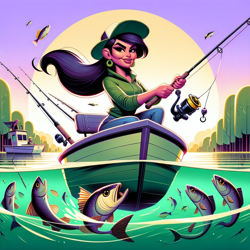 Live Angler Action on the Water