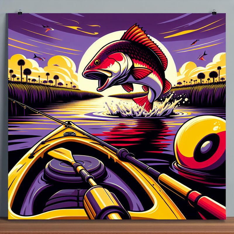 Cocodrie Kayak Fishing Offers Explosive Redfish Action featured image