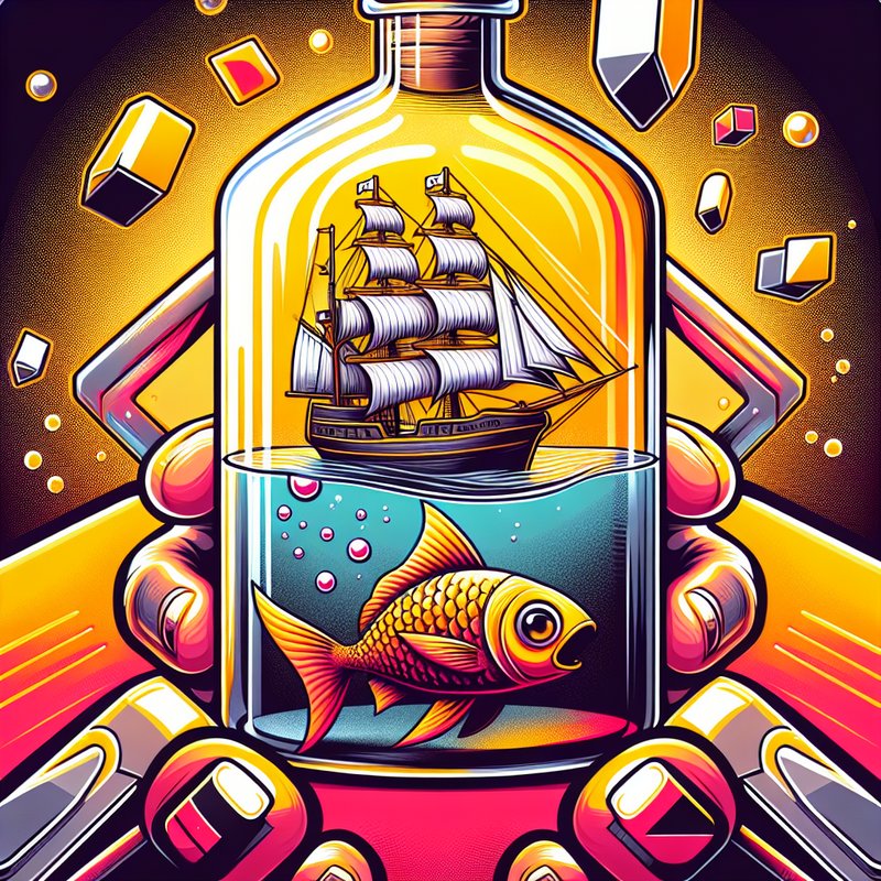Miniature Maritime Ship in a Bottle Craftsmanship featured image
